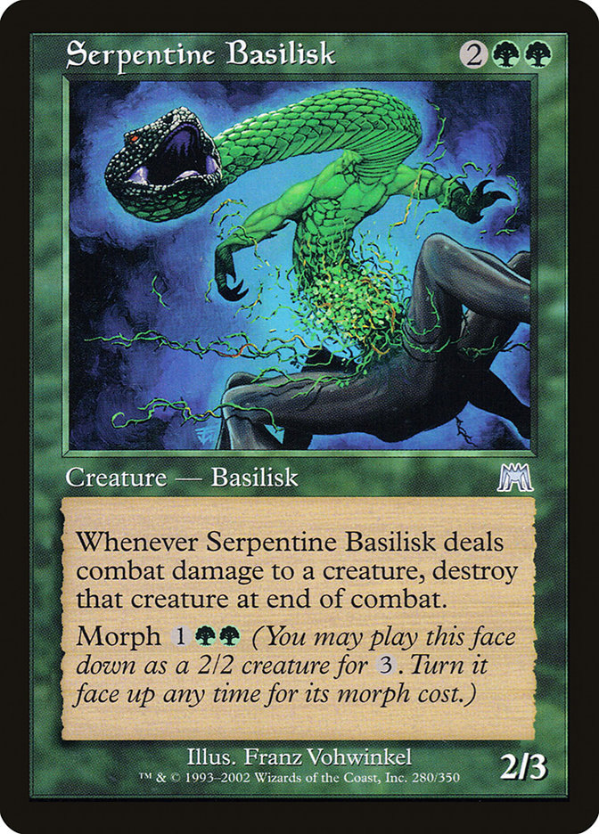 Serpentine Basilisk [Onslaught] | Good Games Morley