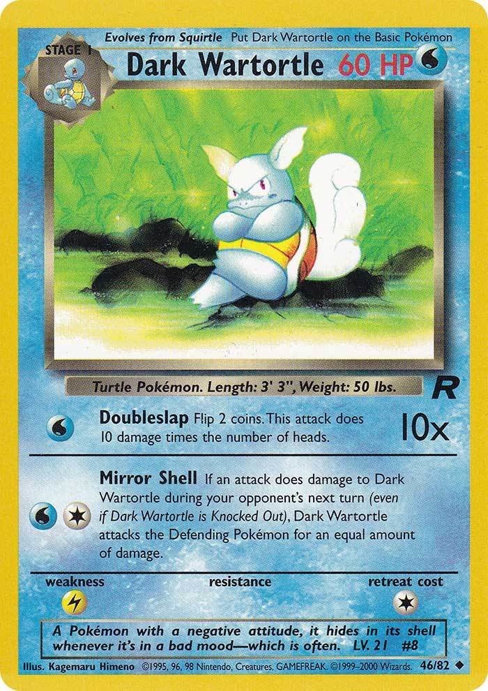 Dark Wartortle (46/82) [Team Rocket Unlimited] | Good Games Morley