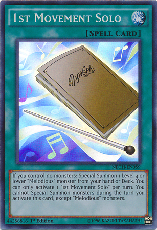 1st Movement Solo [NECH-EN059] Super Rare | Good Games Morley