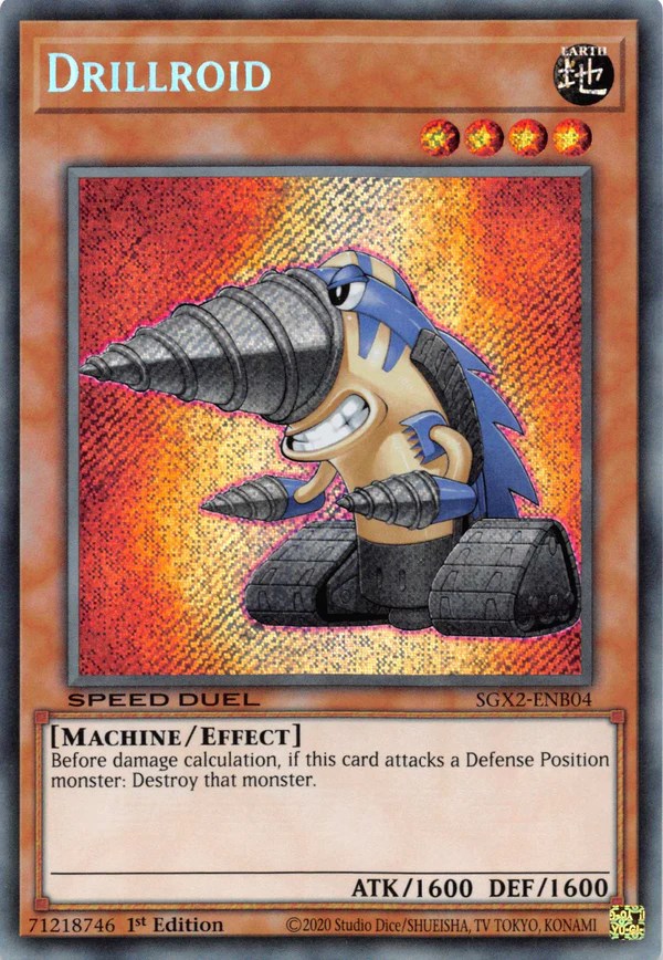 Drillroid [SGX2-ENB04] Secret Rare | Good Games Morley