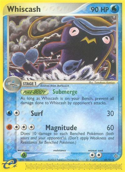 Whiscash (48/97) [EX: Dragon] | Good Games Morley