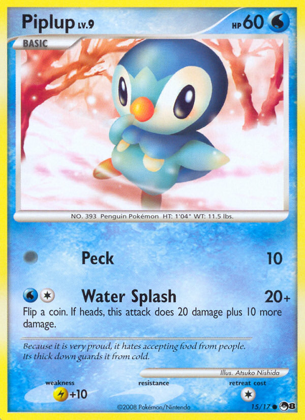 Piplup (15/17) [POP Series 8] | Good Games Morley