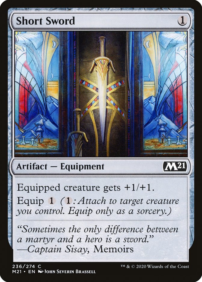 Short Sword [Core Set 2021] | Good Games Morley