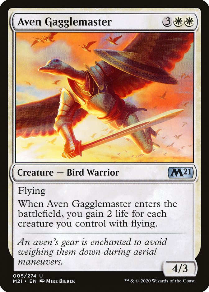 Aven Gagglemaster [Core Set 2021] | Good Games Morley