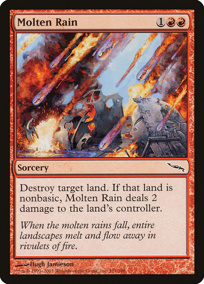 Molten Rain [Mirrodin] | Good Games Morley