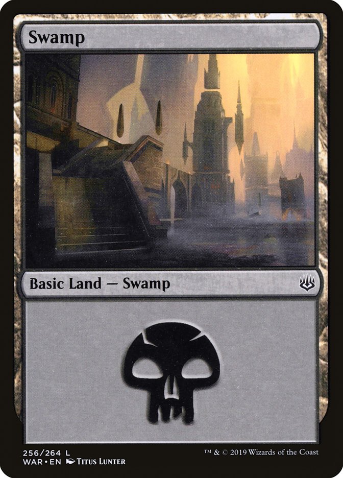 Swamp (256) [War of the Spark] | Good Games Morley