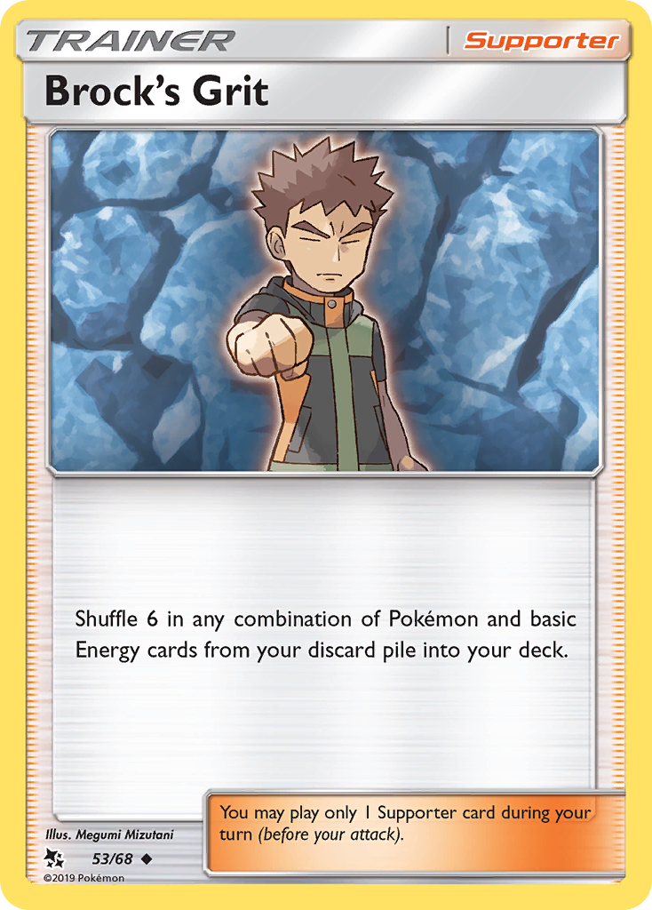 Brock's Grit (53/68) [Sun & Moon: Hidden Fates] | Good Games Morley
