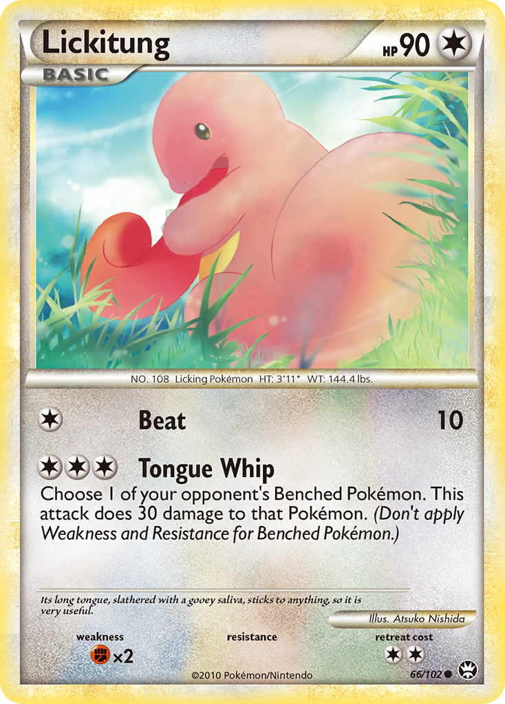 Lickitung (66/102) [HeartGold & SoulSilver: Triumphant] | Good Games Morley