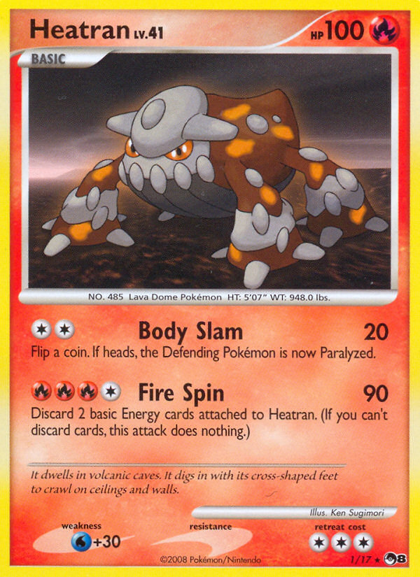 Heatran (1/17) [POP Series 8] | Good Games Morley