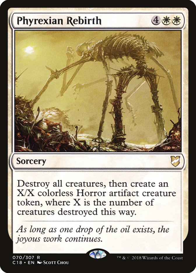 Phyrexian Rebirth [Commander 2018] | Good Games Morley