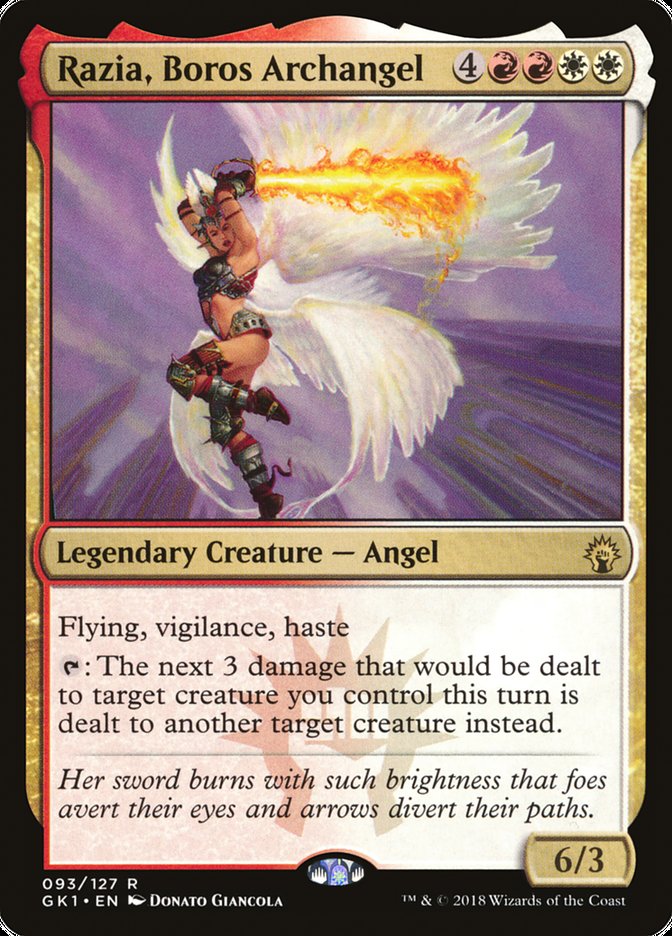 Razia, Boros Archangel [Guilds of Ravnica Guild Kit] | Good Games Morley