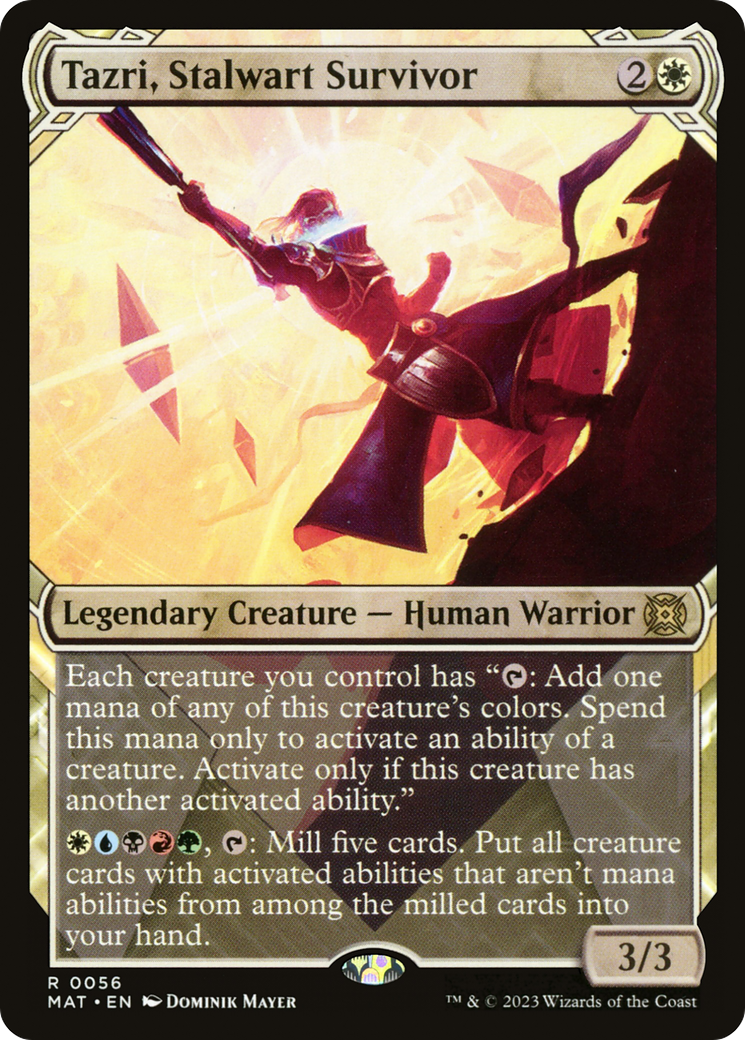 Tazri, Stalwart Survivor (Showcase) [March of the Machine: The Aftermath] | Good Games Morley
