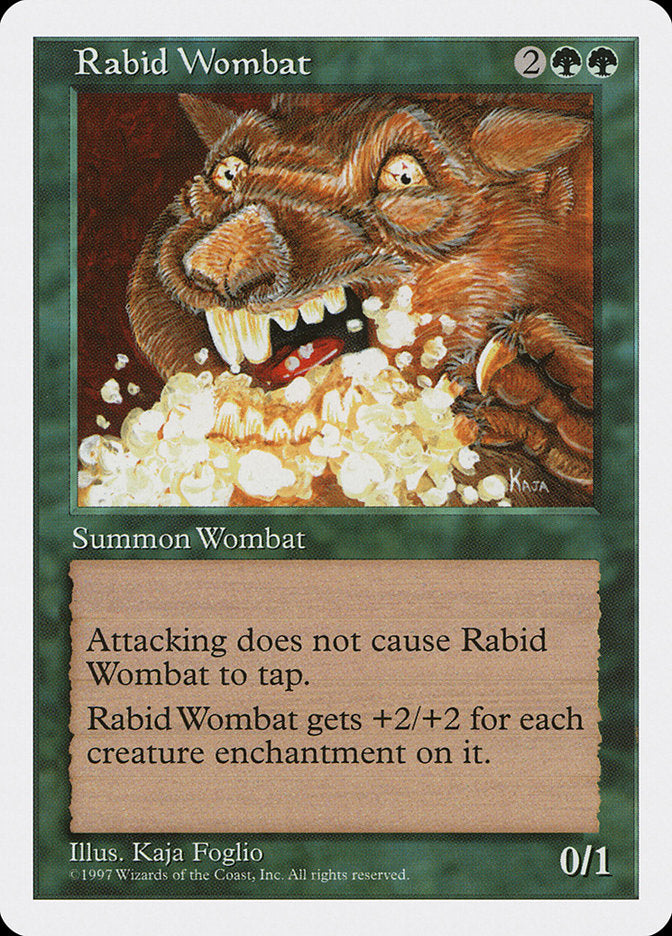 Rabid Wombat [Fifth Edition] | Good Games Morley