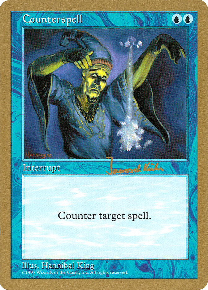 Counterspell (Janosch Kuhn) [World Championship Decks 1997] | Good Games Morley