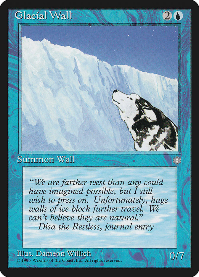 Glacial Wall [Ice Age] | Good Games Morley
