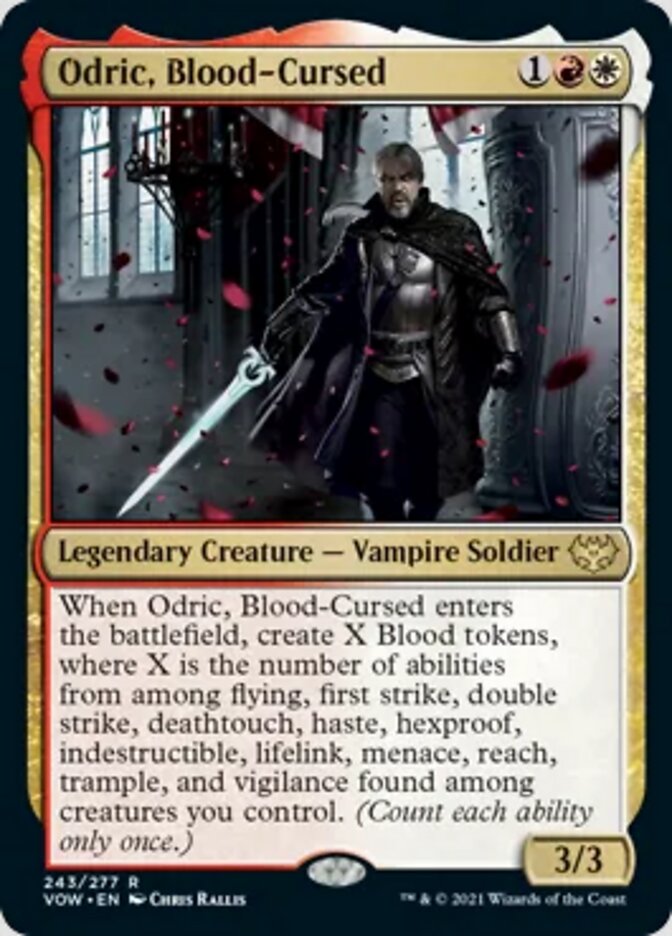 Odric, Blood-Cursed [Innistrad: Crimson Vow] | Good Games Morley