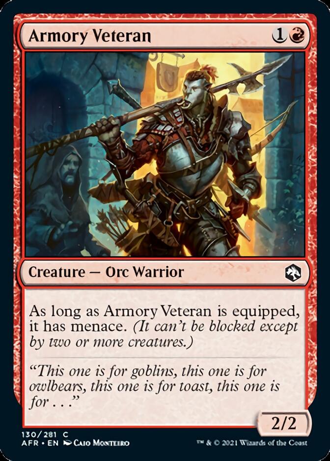 Armory Veteran [Dungeons & Dragons: Adventures in the Forgotten Realms] | Good Games Morley