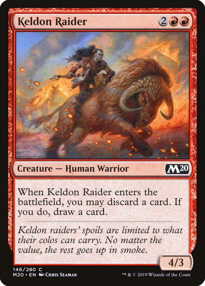 Keldon Raider [Core Set 2020] | Good Games Morley
