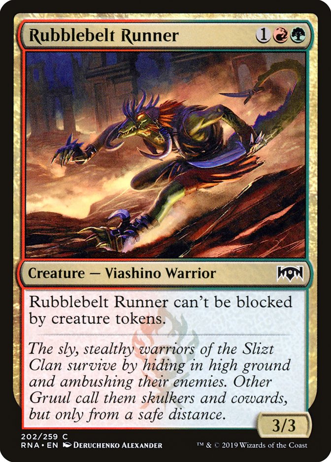 Rubblebelt Runner [Ravnica Allegiance] | Good Games Morley