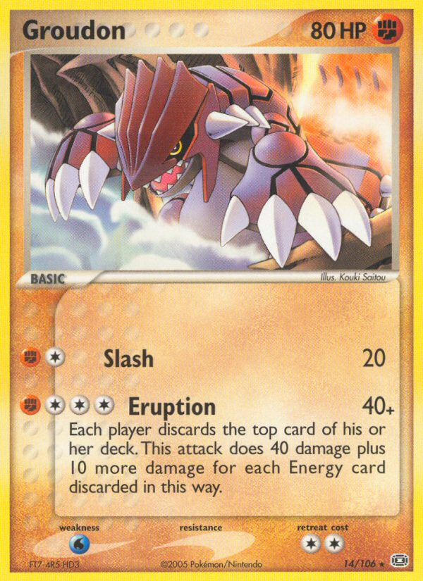 Groudon (14/106) [EX: Emerald] | Good Games Morley