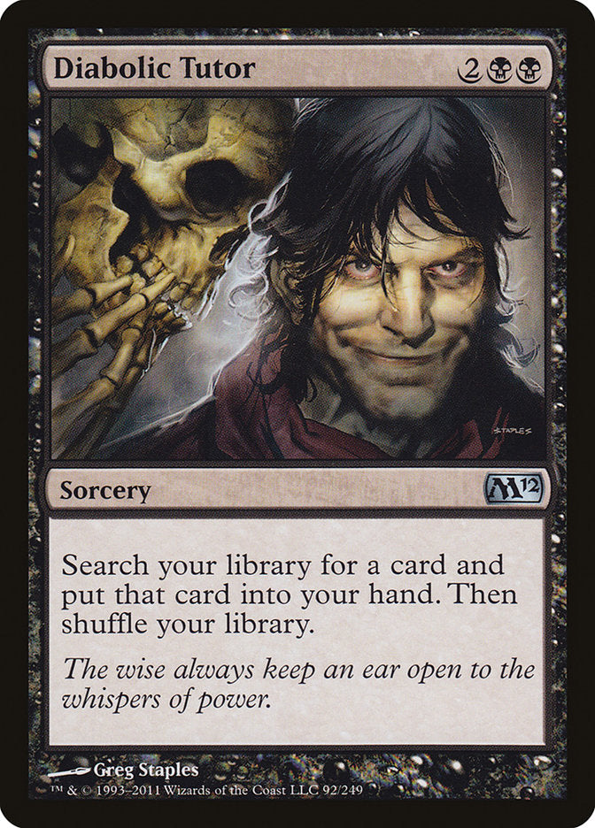 Diabolic Tutor [Magic 2012] | Good Games Morley