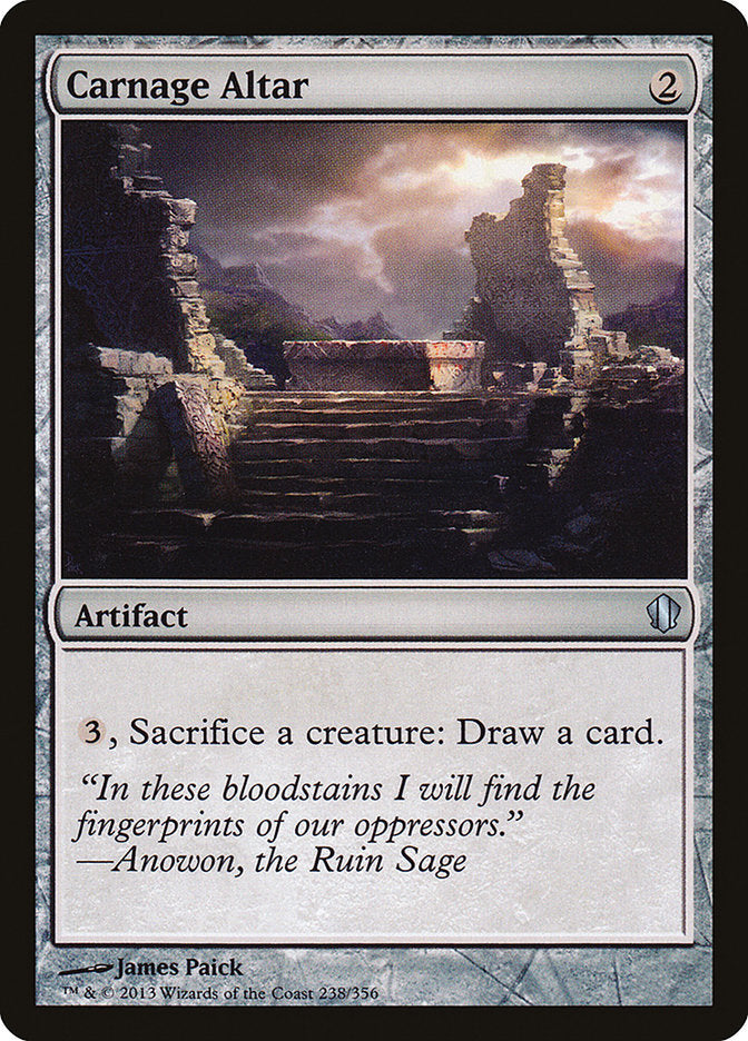 Carnage Altar [Commander 2013] | Good Games Morley