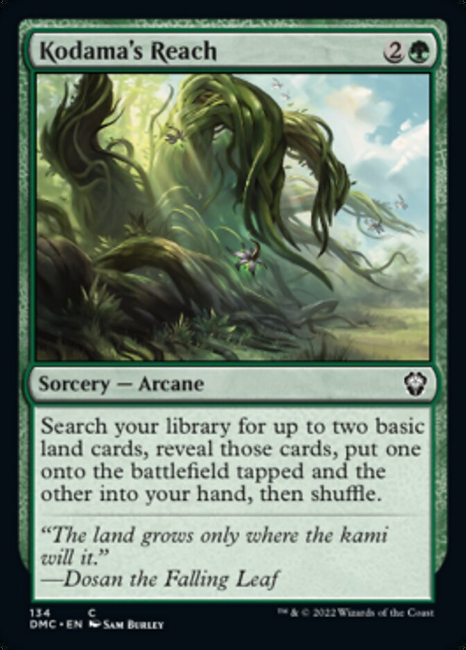 Kodama's Reach [Dominaria United Commander] | Good Games Morley