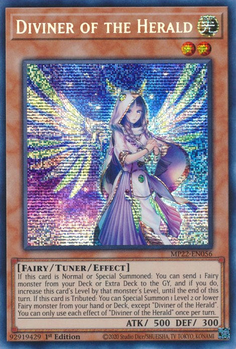 Diviner of the Herald [MP22-EN056] Prismatic Secret Rare | Good Games Morley