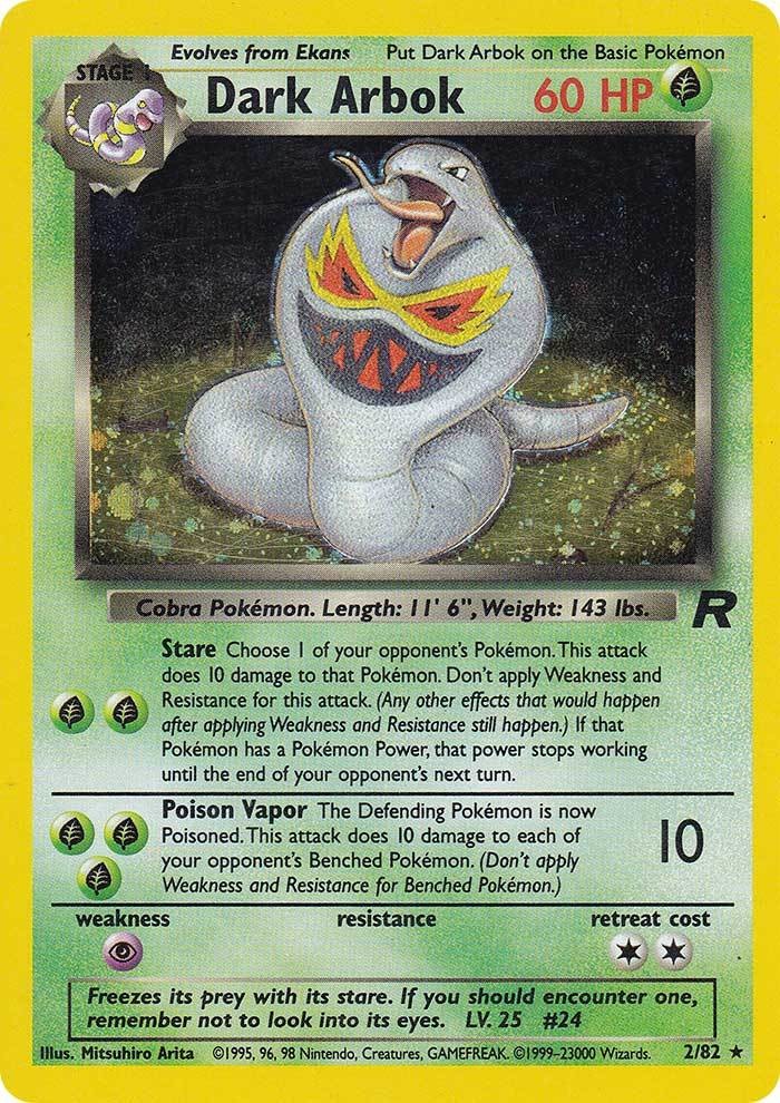 Dark Arbok (2/82) [Team Rocket Unlimited] | Good Games Morley