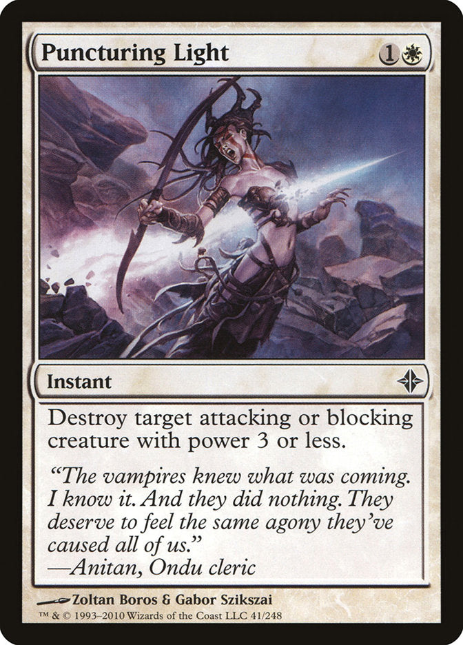 Puncturing Light [Rise of the Eldrazi] | Good Games Morley