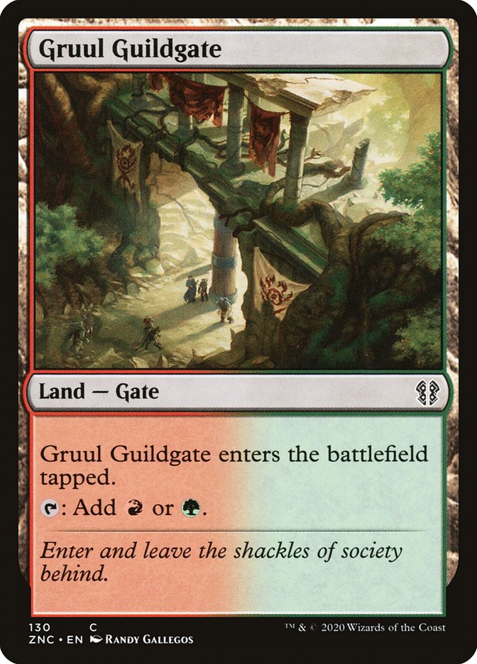 Gruul Guildgate [Zendikar Rising Commander] | Good Games Morley