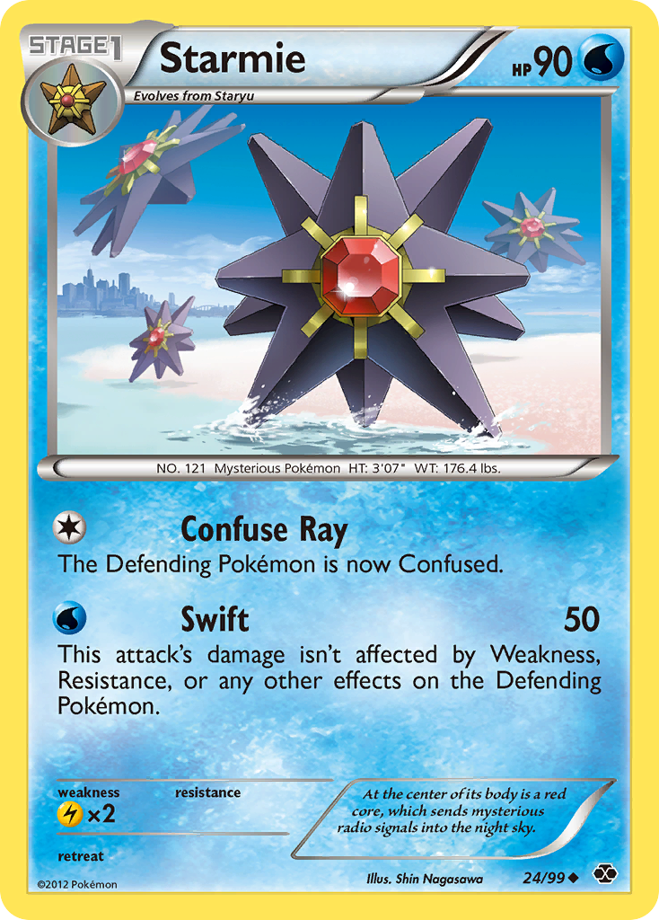 Starmie (24/99) [Black & White: Next Destinies] | Good Games Morley