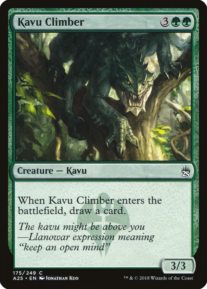 Kavu Climber [Masters 25] | Good Games Morley