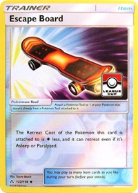 Escape Board (122/156) (League Promo) [Sun & Moon: Ultra Prism] | Good Games Morley