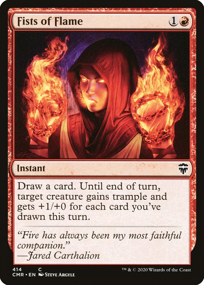 Fists of Flame [Commander Legends] | Good Games Morley