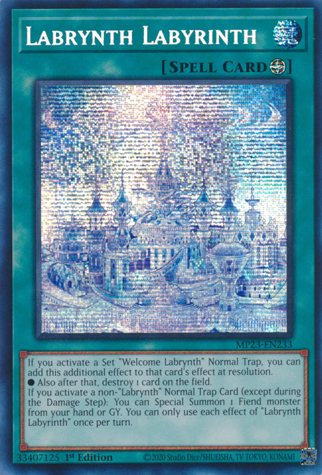 Labrynth Labyrinth [MP23-EN233] Prismatic Secret Rare | Good Games Morley