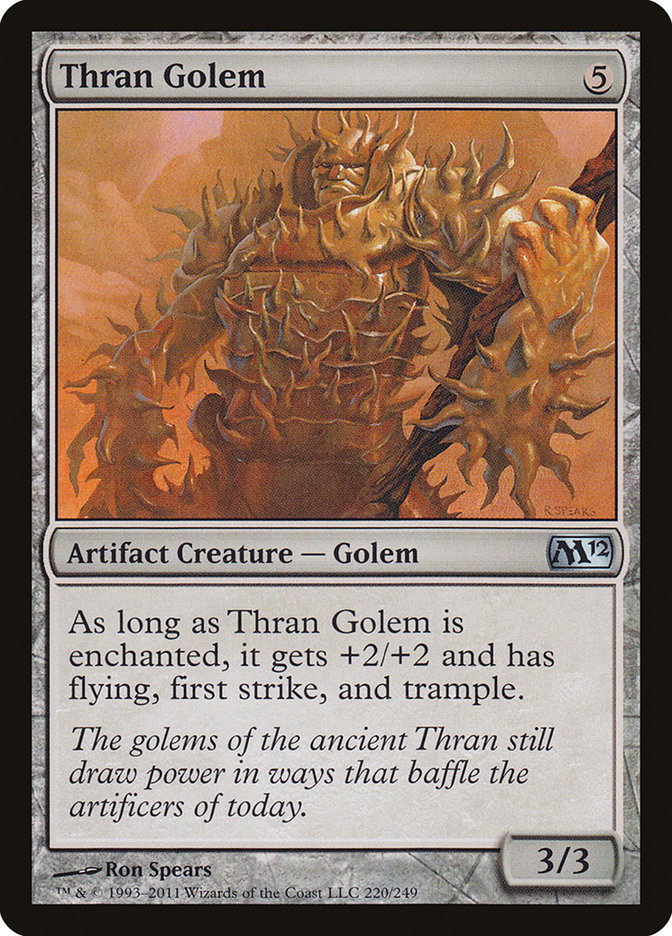 Thran Golem [Magic 2012] | Good Games Morley