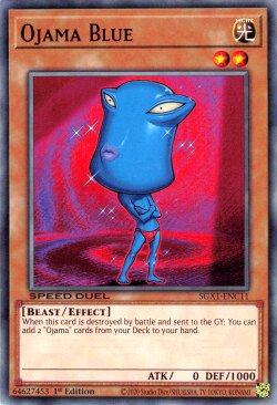 Ojama Blue [SGX1-ENC11] Common | Good Games Morley