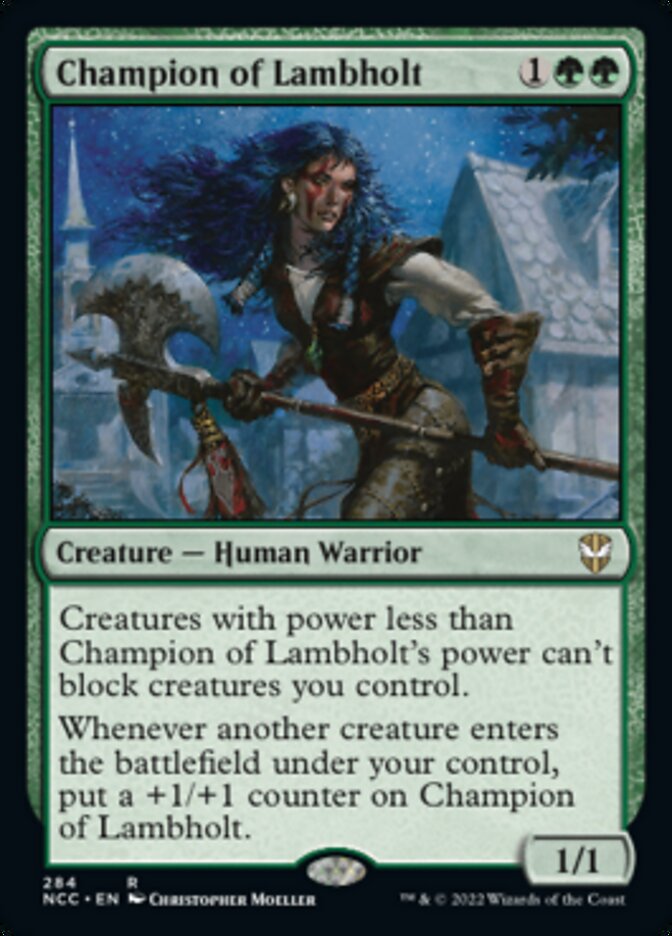 Champion of Lambholt [Streets of New Capenna Commander] | Good Games Morley