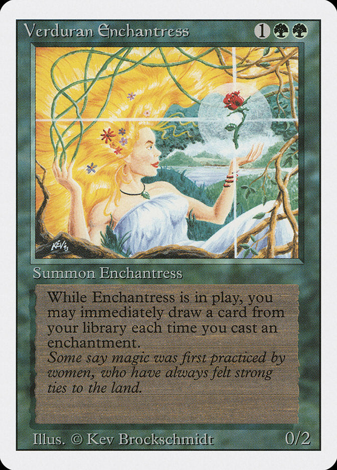 Verduran Enchantress [Revised Edition] | Good Games Morley