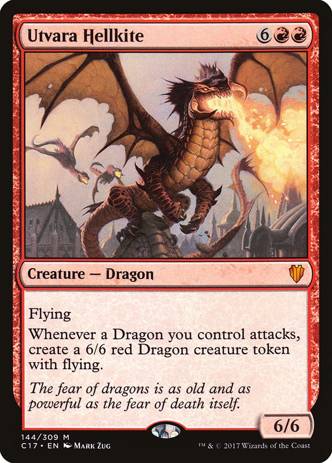 Utvara Hellkite [Commander 2017] | Good Games Morley