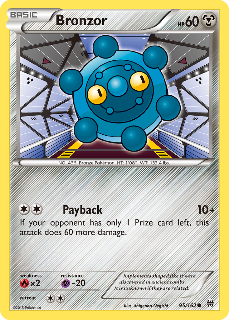 Bronzor (95/162) [XY: BREAKthrough] | Good Games Morley
