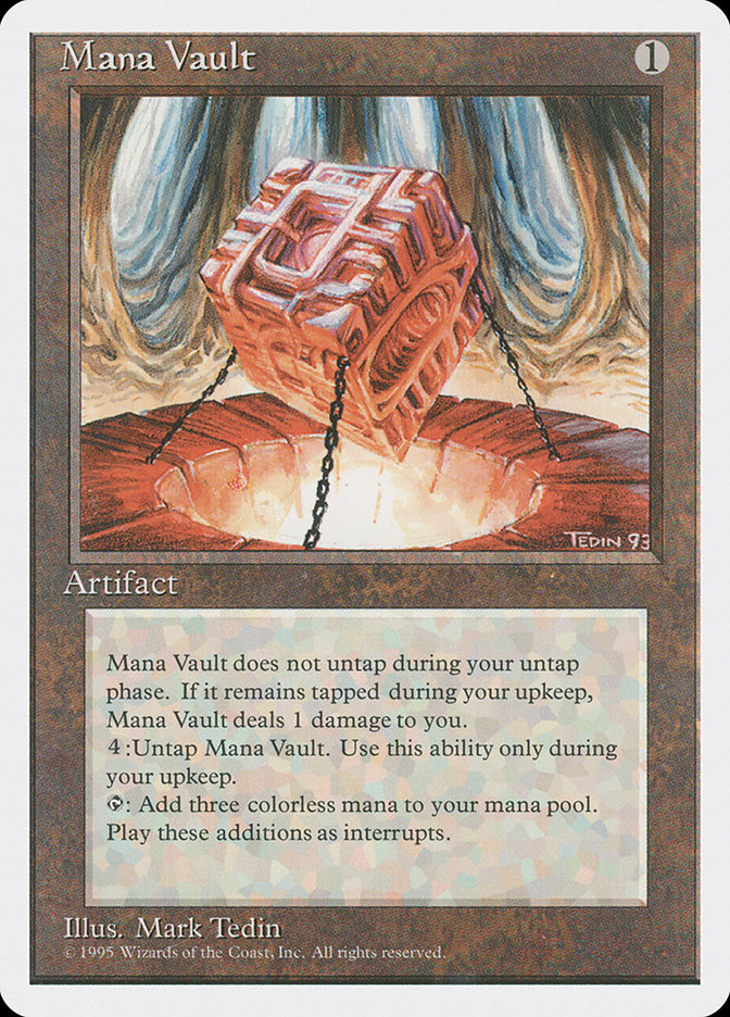 Mana Vault [Fourth Edition] | Good Games Morley
