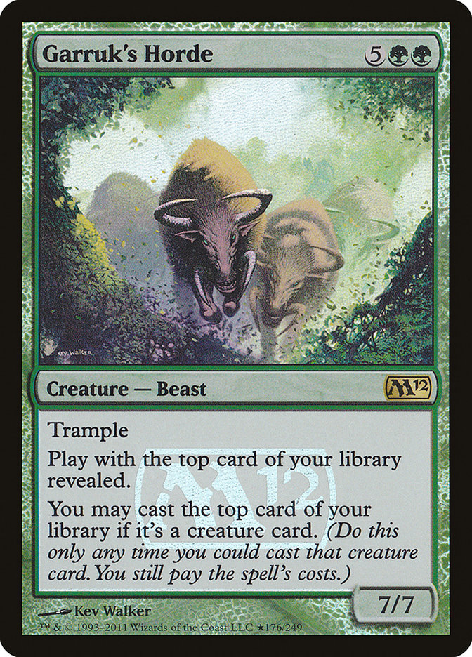 Garruk's Horde [Magic 2012 Prerelease Promos] | Good Games Morley