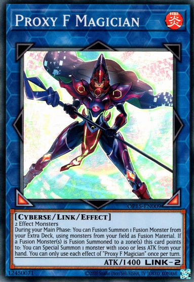 Proxy F Magician [OP15-EN009] Super Rare | Good Games Morley