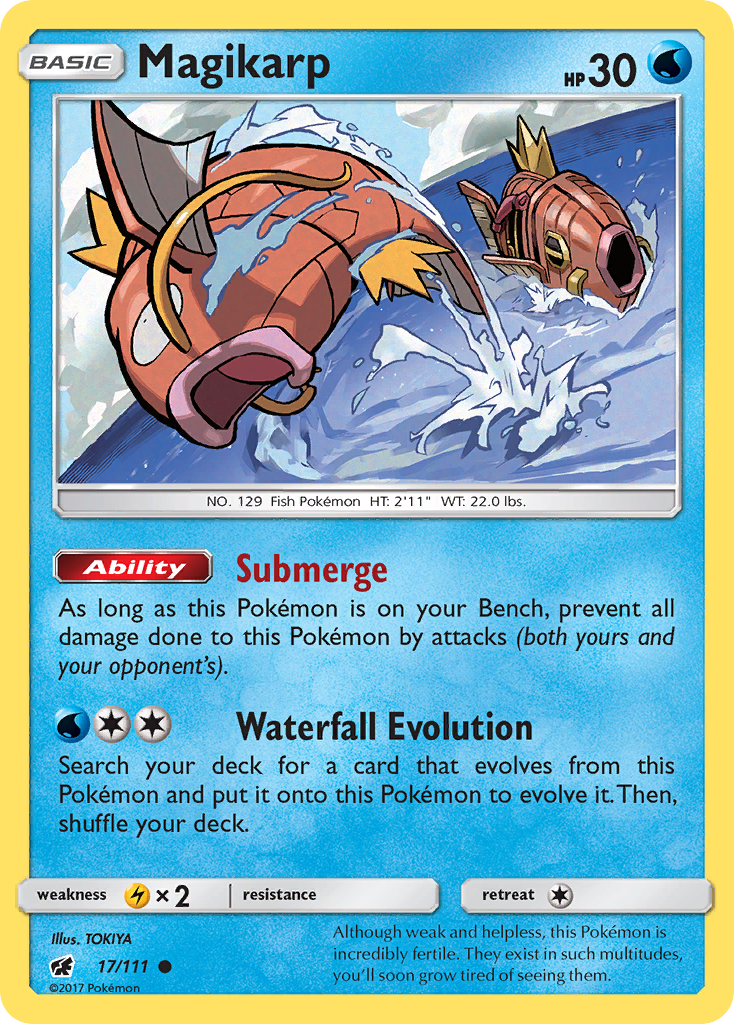 Magikarp (17/111) [Sun & Moon: Crimson Invasion] | Good Games Morley
