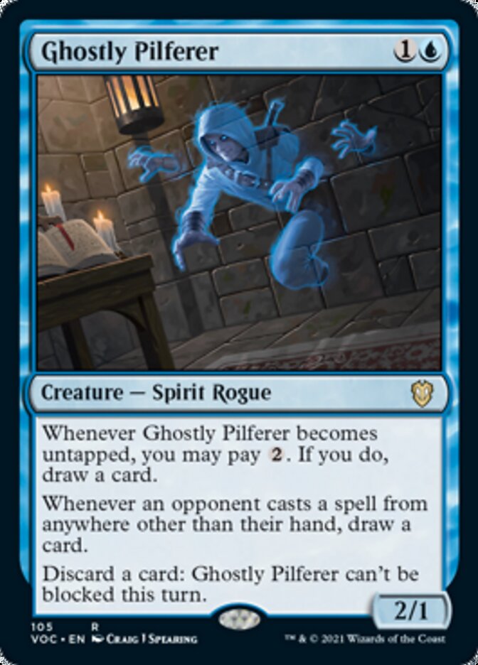 Ghostly Pilferer [Innistrad: Crimson Vow Commander] | Good Games Morley