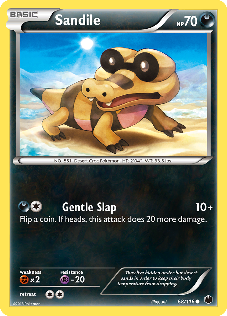 Sandile (68/116) [Black & White: Plasma Freeze] | Good Games Morley