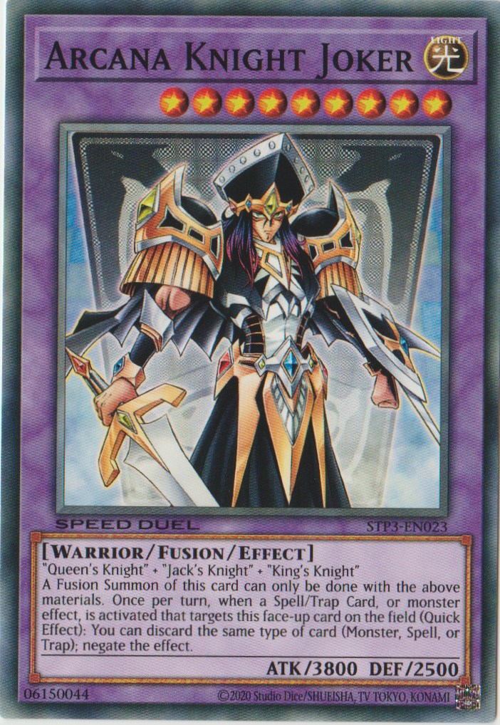 Arcana Knight Joker [STP3-EN023] Common | Good Games Morley