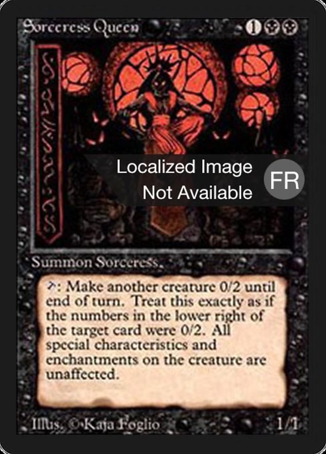Sorceress Queen [Foreign Black Border] | Good Games Morley